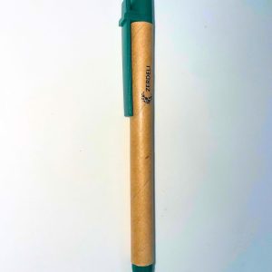 Эко-ручка шариковая ZERDELI (зеленая)