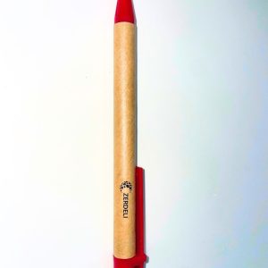 Эко-ручка шариковая ZERDELI (красная)