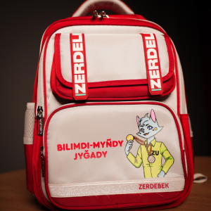 Школьный рюкзак Zerdeli Urpaq (красный)