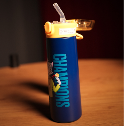 Металлическая бутылка Zerdeli Champions