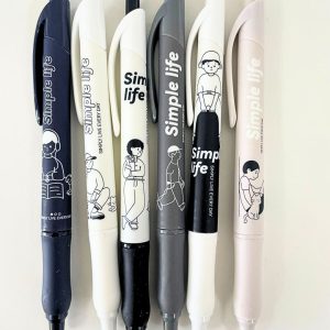 Набор гелевых ручек MOKA "Simple Life" (6 шт.)