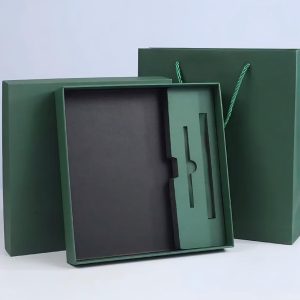 Подарочная коробка Premium зеленая